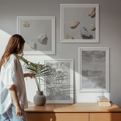 Dekorációs kép készlet nappaliba Modern minimalista textúrák