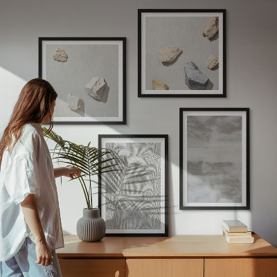 Dekorációs kép készlet nappaliba Modern minimalista textúrák