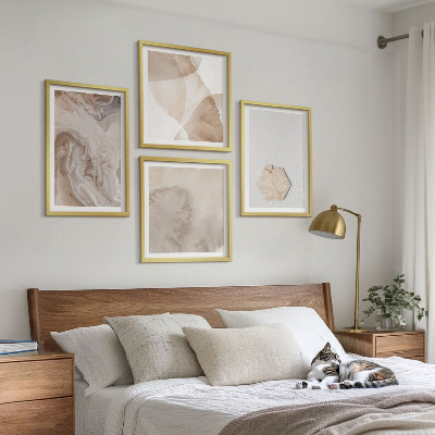 Dekorációs kép készlet nappaliba Design absztrakció természet inspiráció