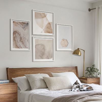 Dekorációs kép készlet nappaliba Design absztrakció természet inspiráció