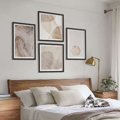 Dekorációs kép készlet nappaliba Design absztrakció természet inspiráció