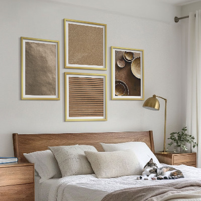 Keretezett poliptichon Modern kőépítmények