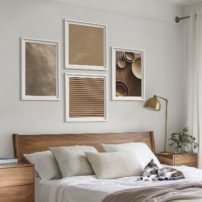 Keretezett poliptichon Modern kőépítmények
