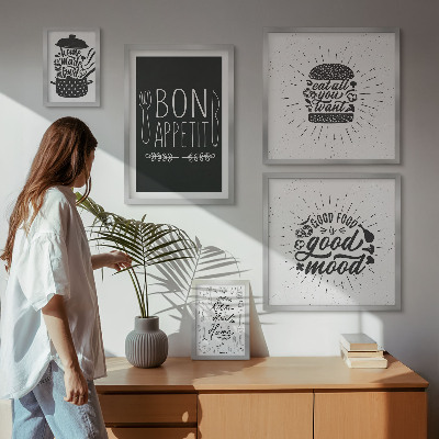 Dekorációs kép készlet nappaliba Konyhai inspirációk a főzéshez