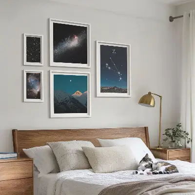 Galaxisok kozmikus képei prémium keretezett kép válogatás