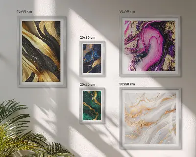Absztrakt modern minták prémium keretezett képek válogatása