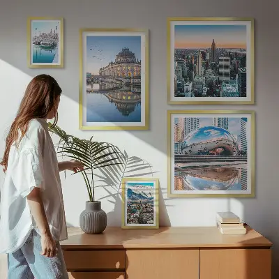 Prémium keretezett képválogatás városi tájak és építészeti természet témával