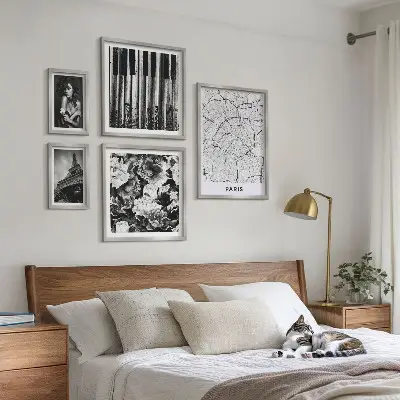 Nappali képek párizsi stílusú elegáns épületekkel
