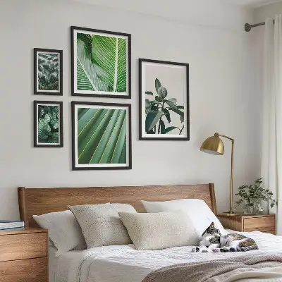 Trópusi növényi inspirációk prémium keretezett képválogatás
