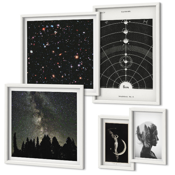Prémium keretezett kép válogatás A galaxis kozmikus inspirációi