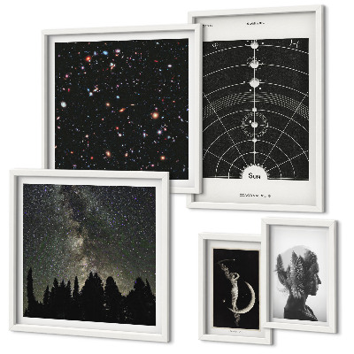 Prémium keretezett kép válogatás A galaxis kozmikus inspirációi