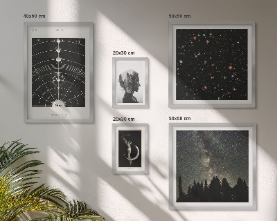 Prémium keretezett kép válogatás A galaxis kozmikus inspirációi
