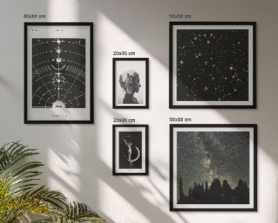 Prémium keretezett kép válogatás A galaxis kozmikus inspirációi