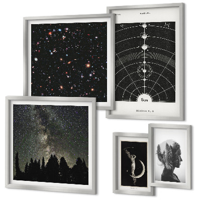 Prémium keretezett kép válogatás A galaxis kozmikus inspirációi
