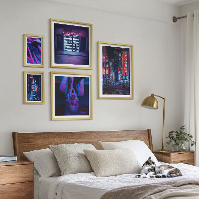 Prémium keretezett kép válogatás Neon éjszakai városképek