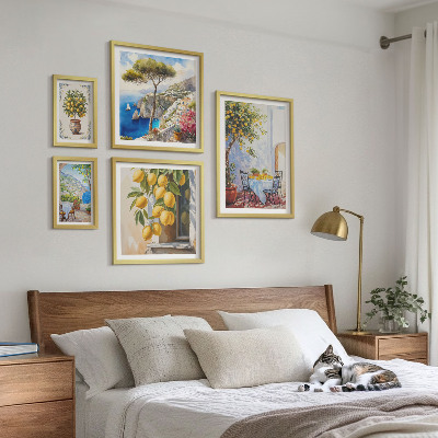 Képkészlet nappaliba Citrusos inspirációk, napsütés