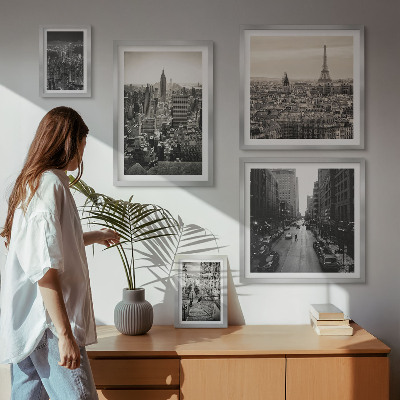 Prémium keretezett kép válogatás Európai fővárosok városi panorámái