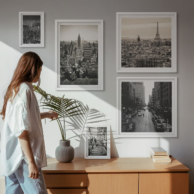 Prémium keretezett kép válogatás Európai fővárosok városi panorámái