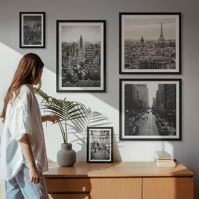 Prémium keretezett kép válogatás Európai fővárosok városi panorámái