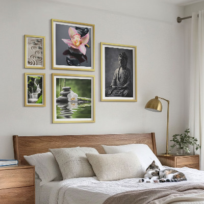Képkészlet nappaliba A természet pihentető zen hangulata