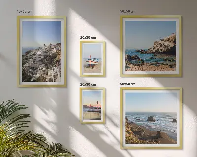 Prémium keretezett kép a város strandjai és lenyűgöző kilátásai válogatás