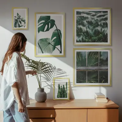 Növényi inspirációk a trópusokról prémium keretezett kép válogatás