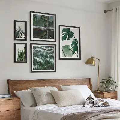 Növényi inspirációk a trópusokról prémium keretezett kép válogatás