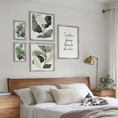 Képkészlet nappaliba Modern növényi inspirációk