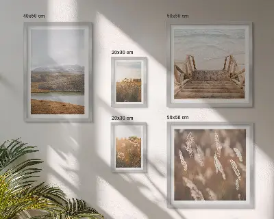 A tóvidék természeti tájai prémium keretezett kép válogatás