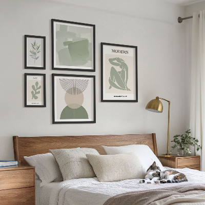Dekorációs kép készlet nappaliba Modern stílus absztrakcióval