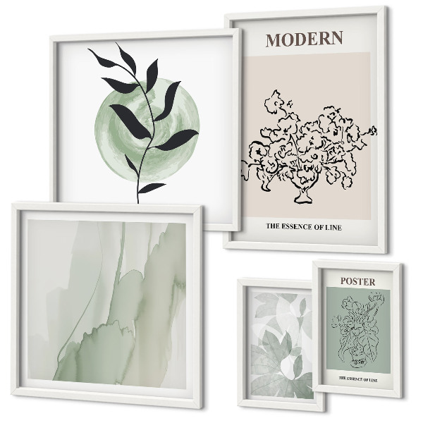 Prémium keretezett kép válogatás Modern minimalista dekorációk