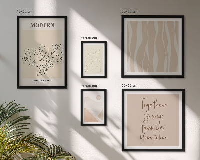 Dekorációs kép készlet nappaliba Modern minimalista stílusú szett