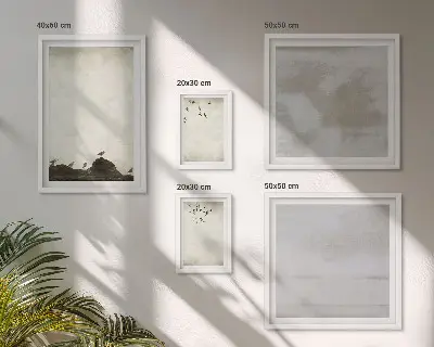 Ipari madárraj fali dekoráció képkészlet nappaliba