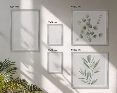 Képkészlet nappaliba elegáns márvány mintázatú kialakítással