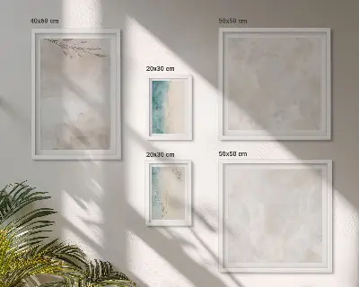 Prémium keretezett kép finom akvarell textúra mintával