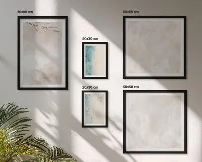 Prémium keretezett kép finom akvarell textúra mintával
