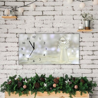 Ceas de sticlă Un ornament de înger din sticlă proaspătă