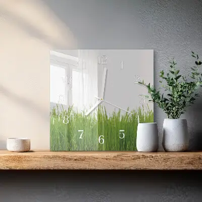 Négyzetes üvegóra Florisztikai művészet