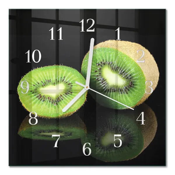 Négyzetes üvegóra Kiwi