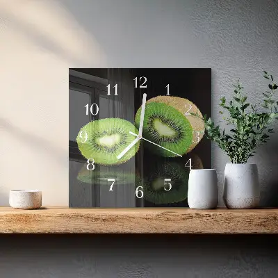 Négyzetes üvegóra Kiwi