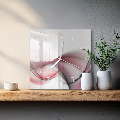 Négyzetes üvegóra Absztrakt művészet