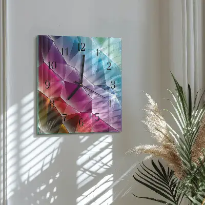 Négyzet alakú üvegóra 3D minta