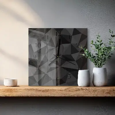 Négyzet alakú üvegóra 3D minta