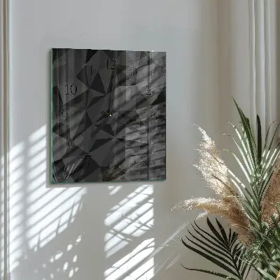 Négyzet alakú üvegóra 3D minta