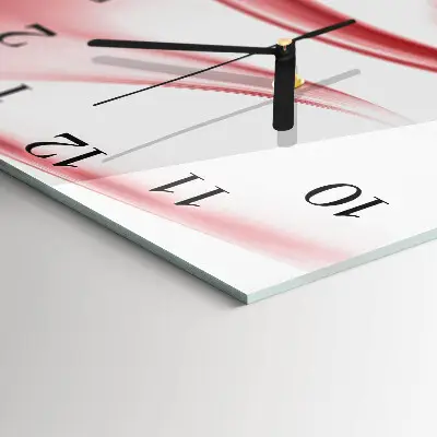 Négyzet alakú üvegóra Absztrakt művészet