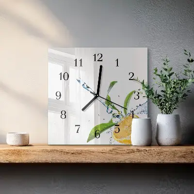 Négyzet alakú üvegóra Citrusfélék