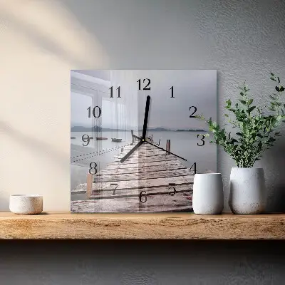Négyzet alakú üvegóra Hálózat