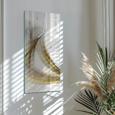 Négyszögletes fali üvegóra Minta