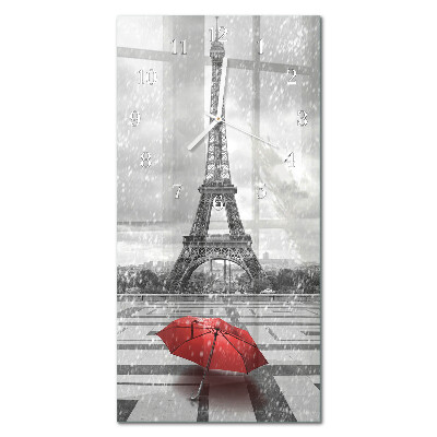 Függőleges üvegóra Eiffel-torony
