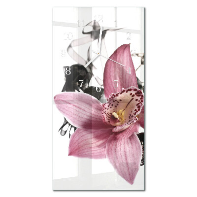Függőleges üvegóra Orchidea